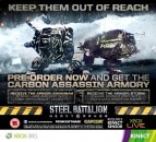 Steel Battalion Carbon Assassin Armory DLC Pack