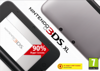 3DS XL Hardware - Silver & Black
