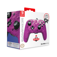 Faceoff Deluxe Audio Wired Switch Controller - Purple