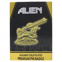 Alien: 24K Gold Plated Pin Badge