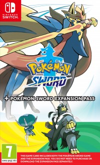 Pokemon Sword + Expansion Pass (The Isle or Armor + The Crown Tundra)