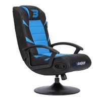 BraZen Pride 2.1 Bluetooth Gaming Chair - Black and Blue