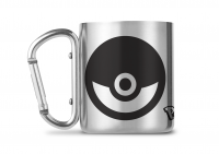 Pokeball Carabiner Mug