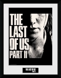 The Last of Us Part II Ellie’s Face - Framed Collector Print