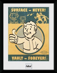 Fallout Vault Forever - Framed Collector Print