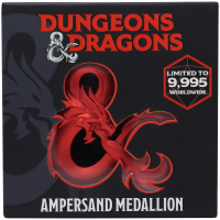 DUNGEONS & DRAGONS Replica Red Ampersand Medallion