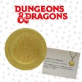 DUNGEONS & DRAGONS 24k Gold Plated Amulet of Health Medallion - screenshot}