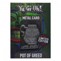 YU-GI-OH! Pot of Greed Metal Card