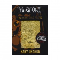 YU-GI-OH! Baby Dragon 24k Gold Plated Card