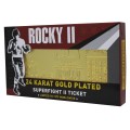 ROCKY II Limited Edition 24k Gold Plated Ticket - screenshot}