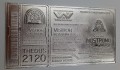Alien: Silver Plated Ticket Metal Replica - screenshot}