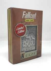 FALLOUT Limited Edition Replica Perk Card - Agility