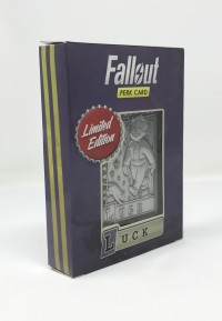 FALLOUT Limited Edition Replica Perk Card - Luck