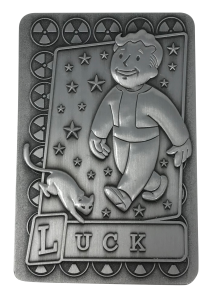fallout limited edition perk card Ingots with Album S.P.E.C.I.A.L. Collectors Album Perk Card Collectors Album is an exclusive collection of seven metal treasures Fallout Endurance LIMITED EDITION Metal
