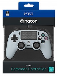 Nacon Official PS4 Wired Controller - Grey