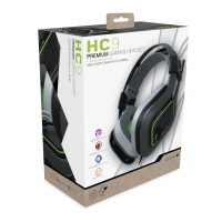 HC-9 BLACK WIRED HEADSET 