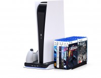 PS5 DLX Multi-Function Charger Tower