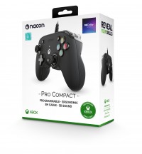Nacon Wired Official Pro Compact Controller Atmos Black (Xbox Series X /XBox One)
