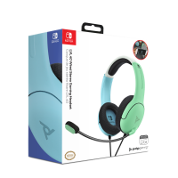 PDP Gaming LVL40 Wired Stereo Gaming Headset: Aloha Blue & Green