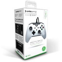 PDP Gaming Wired Controller: Arctic White