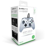 PDP Gaming Wired Controller: Ghost White