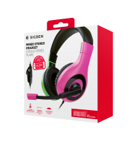 Pink And Green Switch Headset
