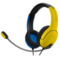 PDP Gaming LVL40 Wired Stereo Gaming Headset: Wildcat Yellow & Blue - screenshot}