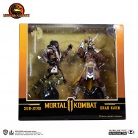 Mortal Kombat Twin Sub Zero vs Shao Kahn - 7 Inch Figure