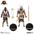 Mortal Kombat Twin Sub Zero vs Shao Kahn - 7 Inch Figure - screenshot}