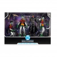 DC Multiverse The Batman Who Laughs & Robins of Earth -22 Multipack (Set of 4 Figures)