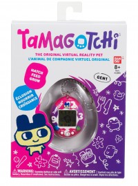 Original Tamagotchi – Purple-Pink Clock