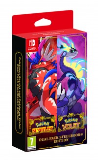 Pokemon Scarlet & Pokemon Violet Dual Pack Steelbook Edition