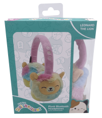 Squishmallows Leonard the Lion Plush Bluetooth Headphones